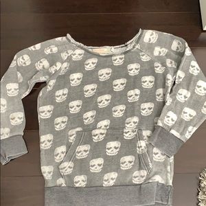 Vintage Havana Heart Eyes Skull Sweatshirt!
